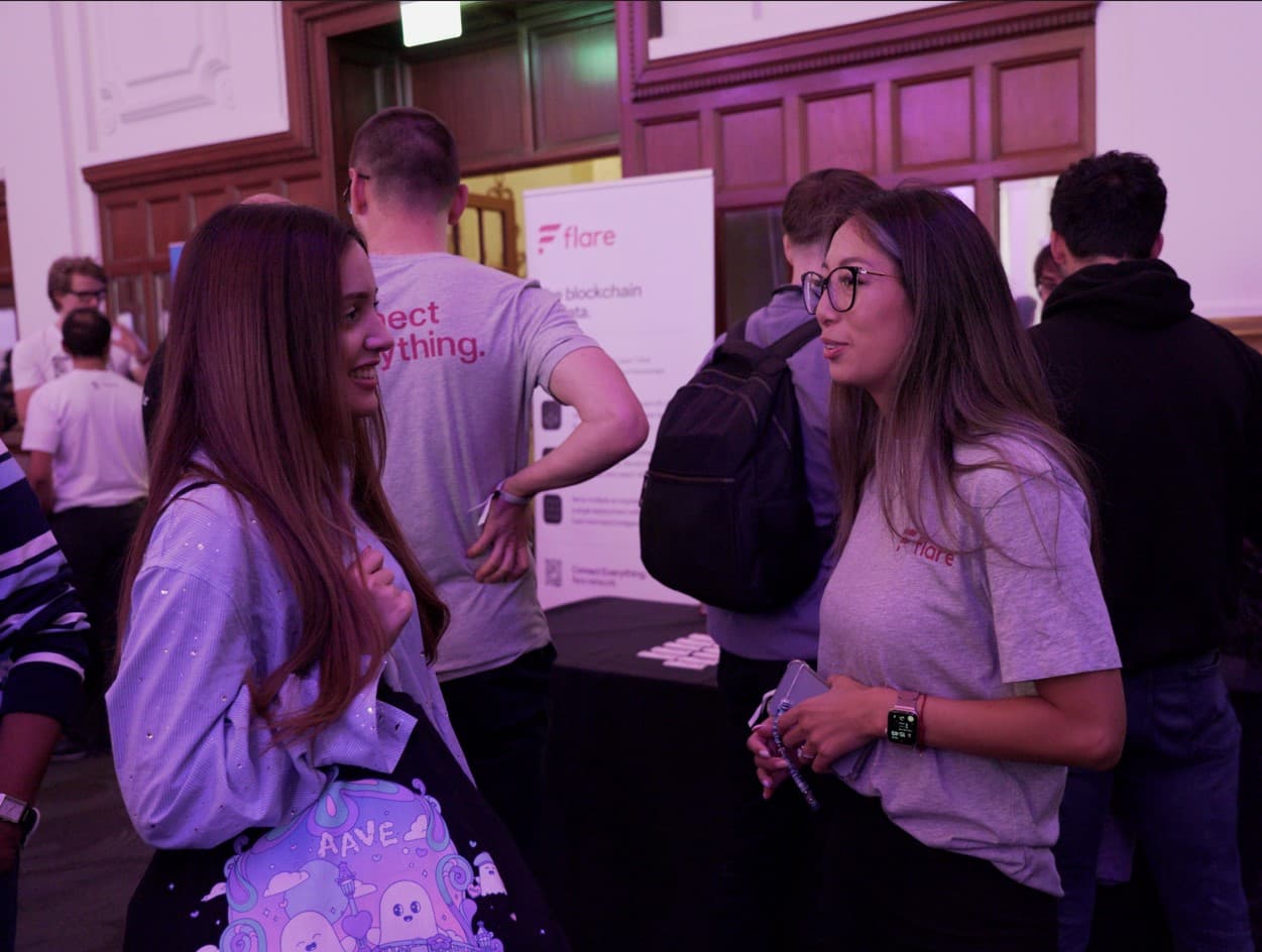 Two women at ETH London